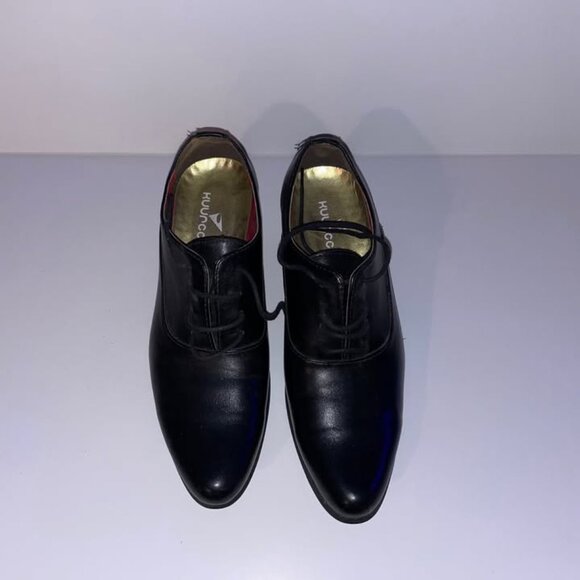 Men's Black Shoes with Cuban Heel - Picture 3 of 3